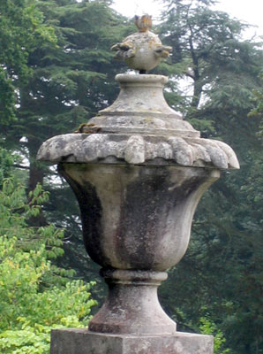 STONE CARVING: Replacement finial. Devon.